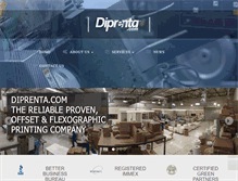 Tablet Screenshot of diprenta.com